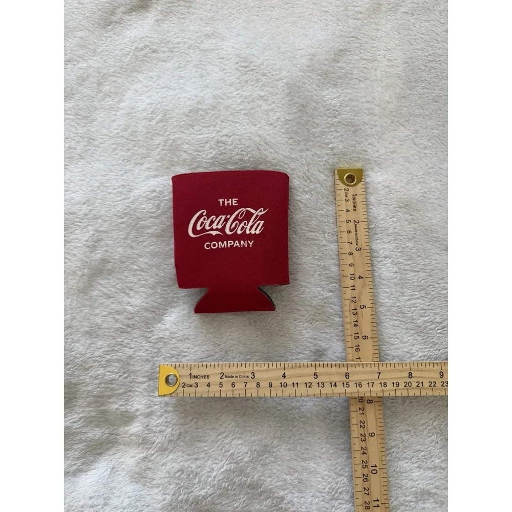 Coca-Cola koozie pair of 2, red, drink covers